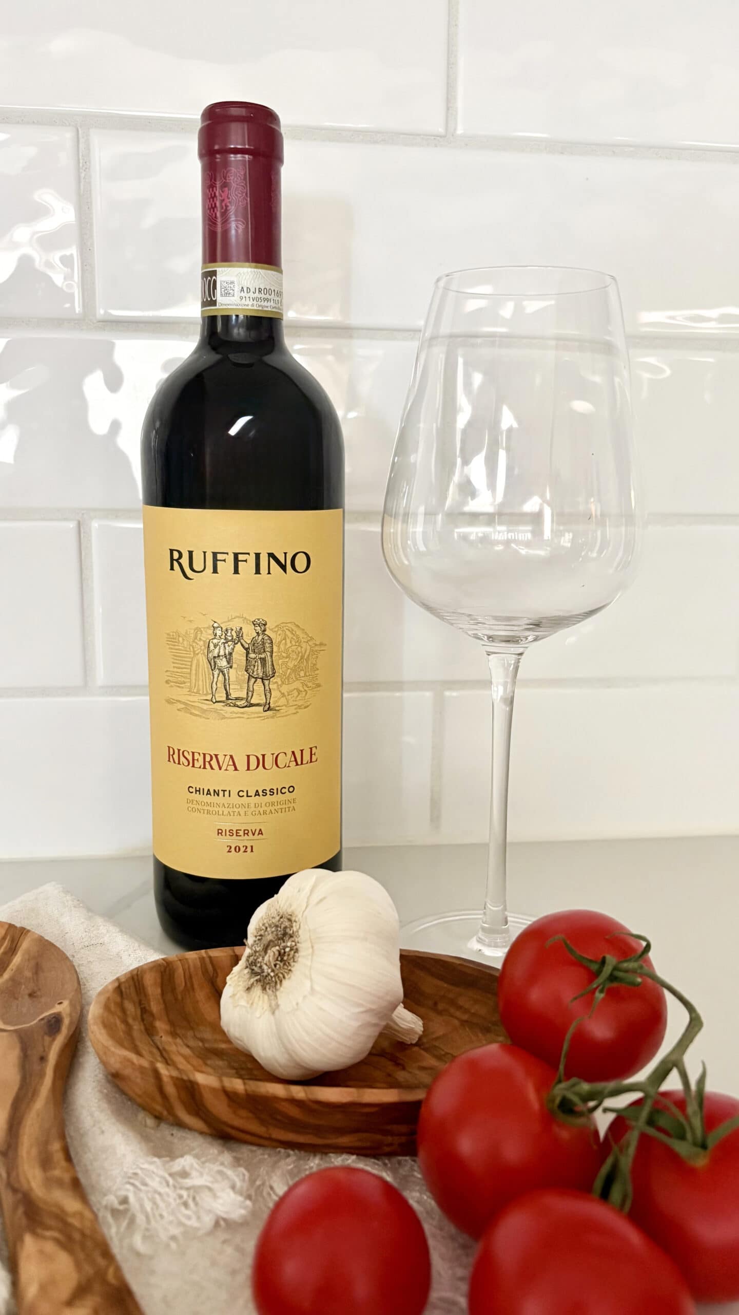 Chianti wine for Italian food pairing