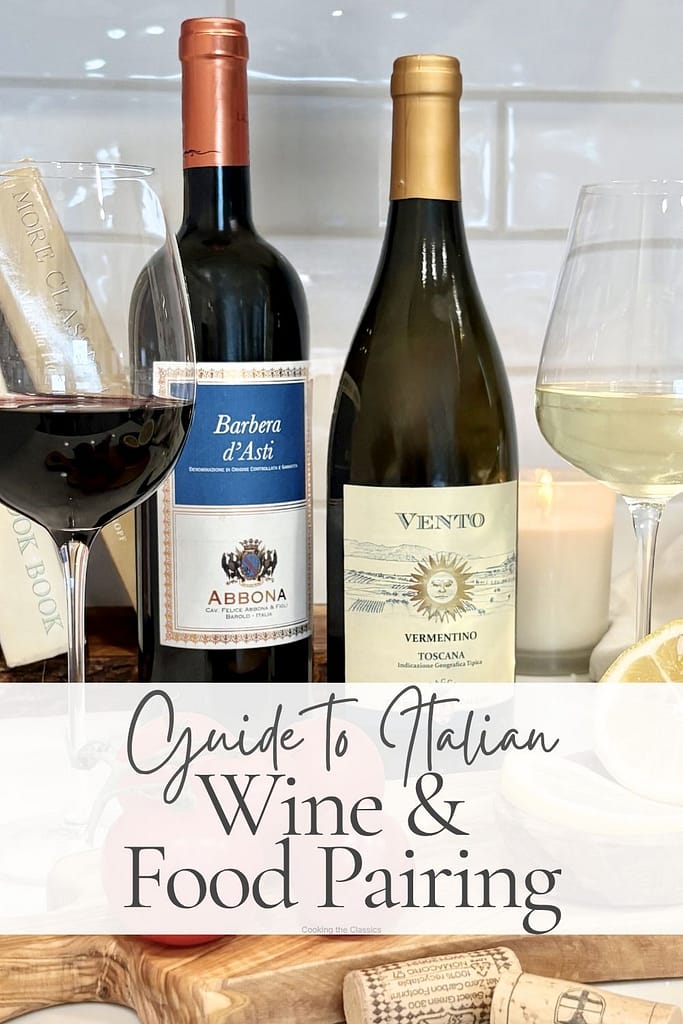 Italian wine and food pairings